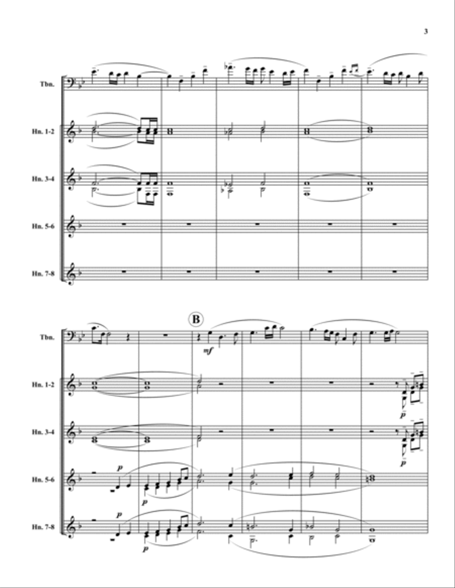 The Hero's Horn Chamber Music scores gallery preview page 3