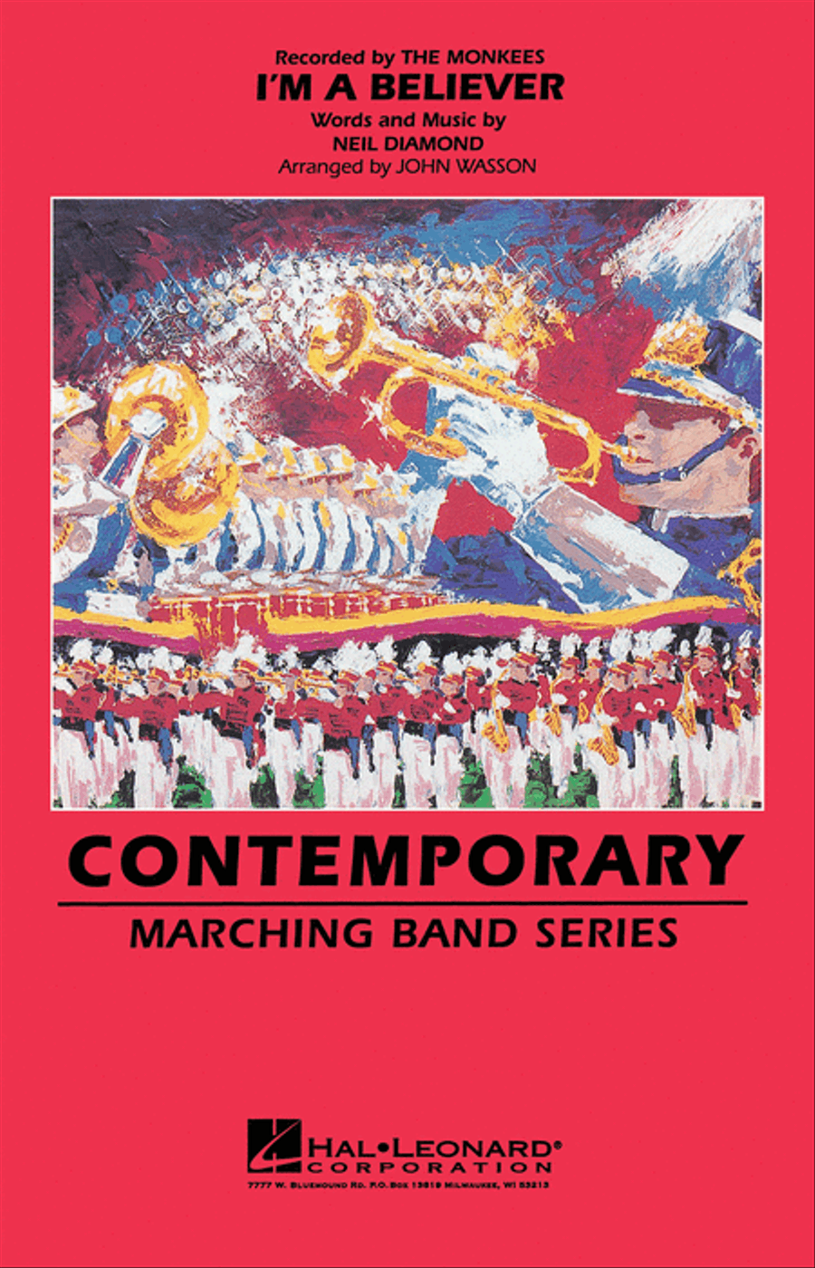 I'm A Believer Marching Band scores gallery preview page 1