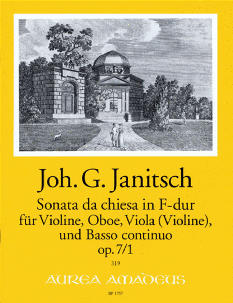 Sonata da chiesa op. 7/1 Flute scores gallery preview page 1
