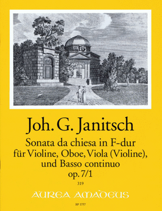 Book cover for Sonata da chiesa op. 7/1