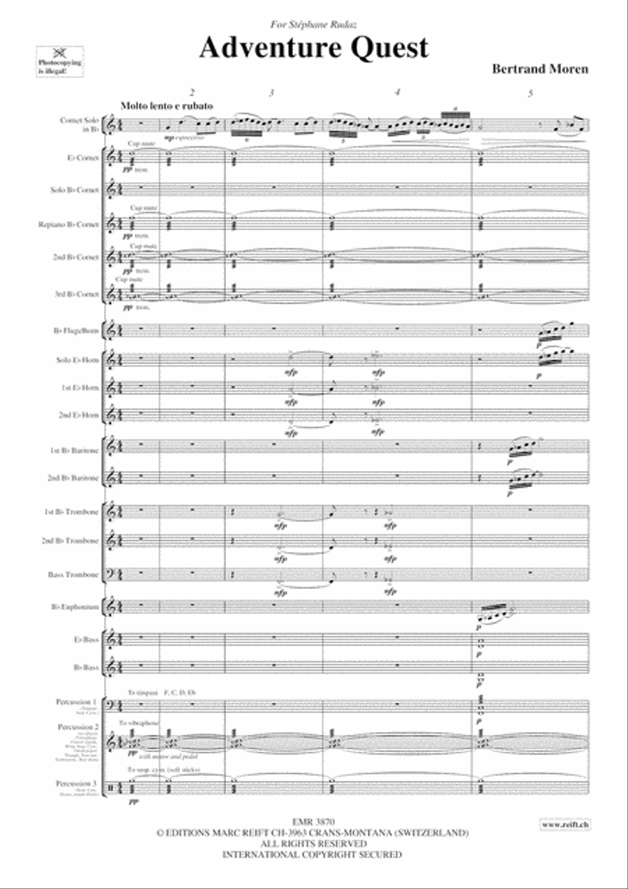 Adventure Quest Adventure Quest Brass Band scores gallery preview page 3
