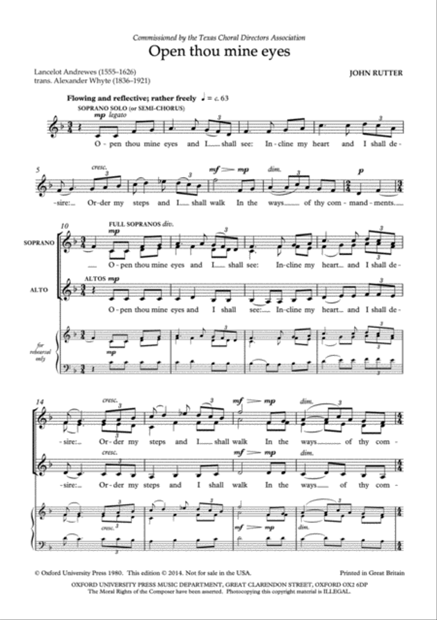 Open thou mine eyes Divisi scores gallery preview page 3