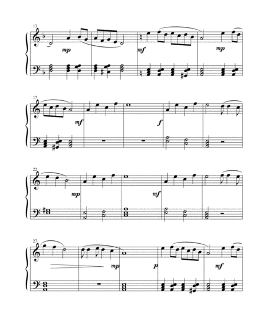 Bad Fairy Dangerous Wind Piano Solo scores gallery preview page 2