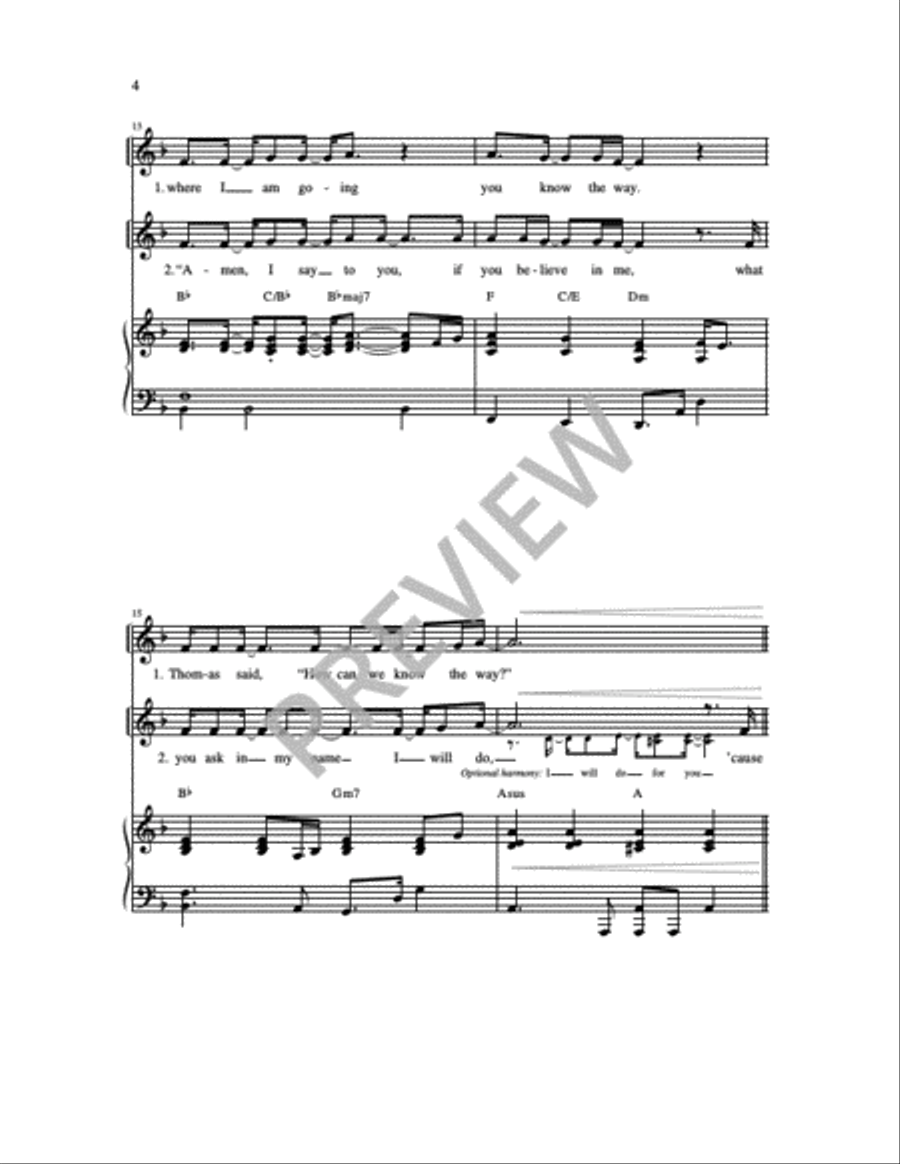 I Am the Way 3-Part scores gallery preview page 13