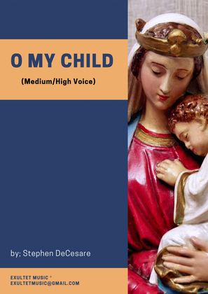 Book cover for O My Child (Medium/High Voice)
