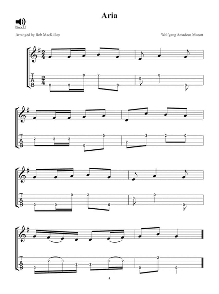 20 Easy Classical Uke Pieces for Kids Ukulele scores gallery preview page 6