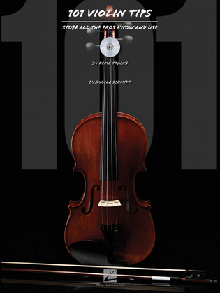 Book cover for 101 Violin Tips