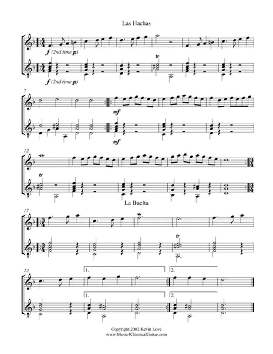 Extrava-Sanz-a! (Violin and Guitar) - Score and Parts image number null