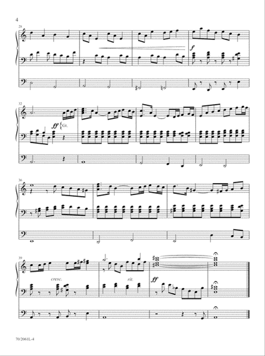 The Organist's Library, Vol. 62 Organ scores gallery preview page 6