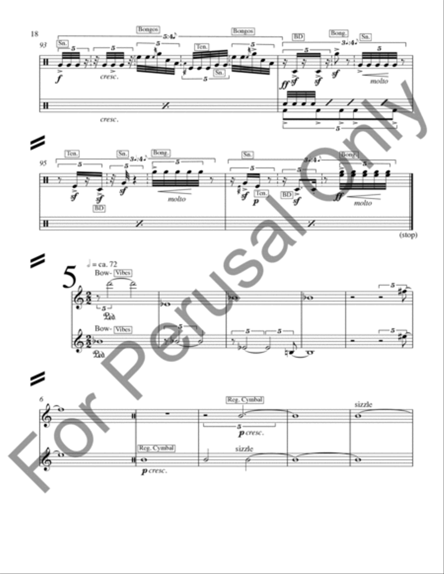 Duets (1974) Orchestra scores gallery preview page 21