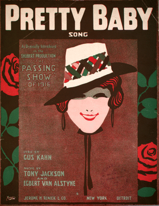 Book cover for Pretty Baby. Song