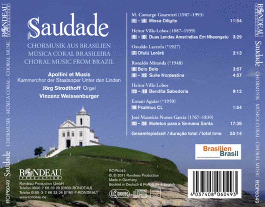 Saudade - Choral Music From Br