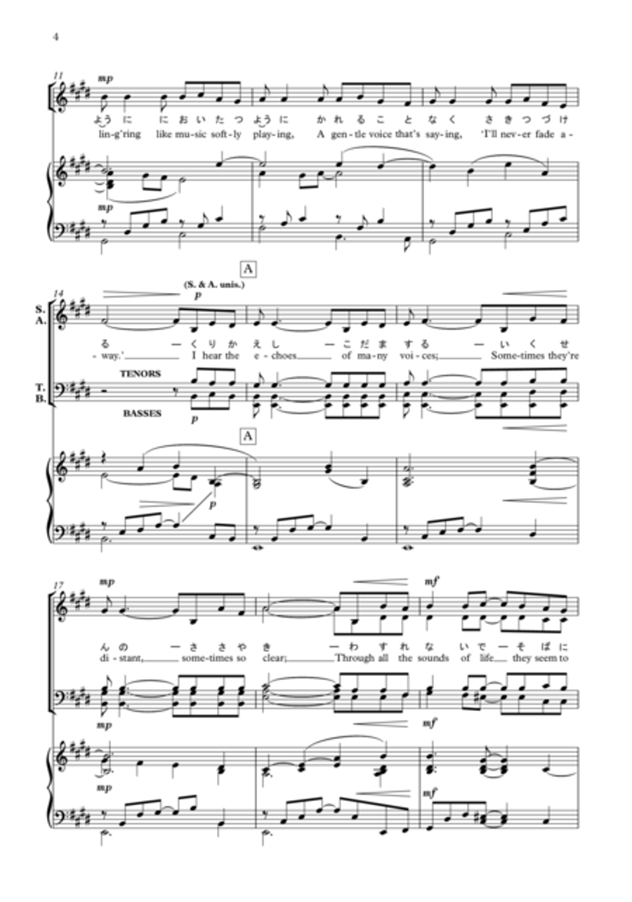 A flower remembered A flower remembered SSA scores gallery preview page 3