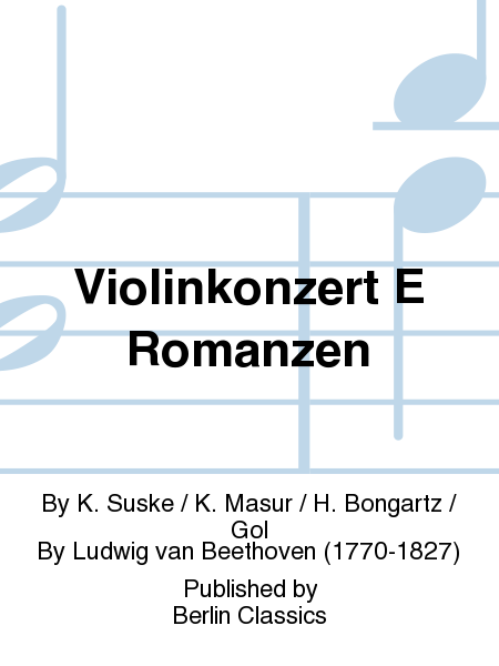 Violinkonzert E Romanzen