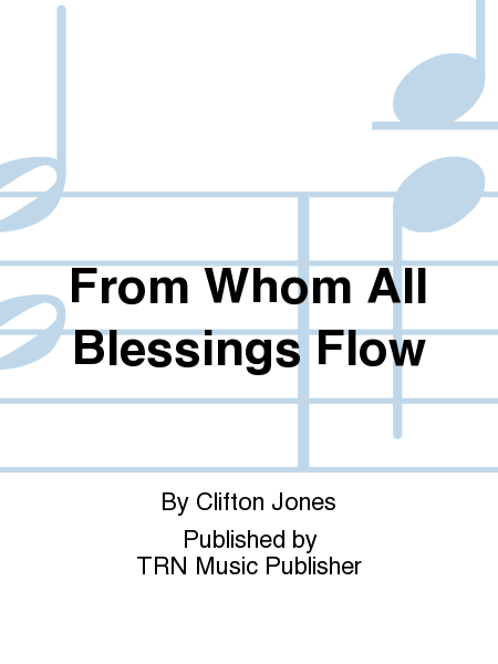 From Whom All Blessings Flow image number null
