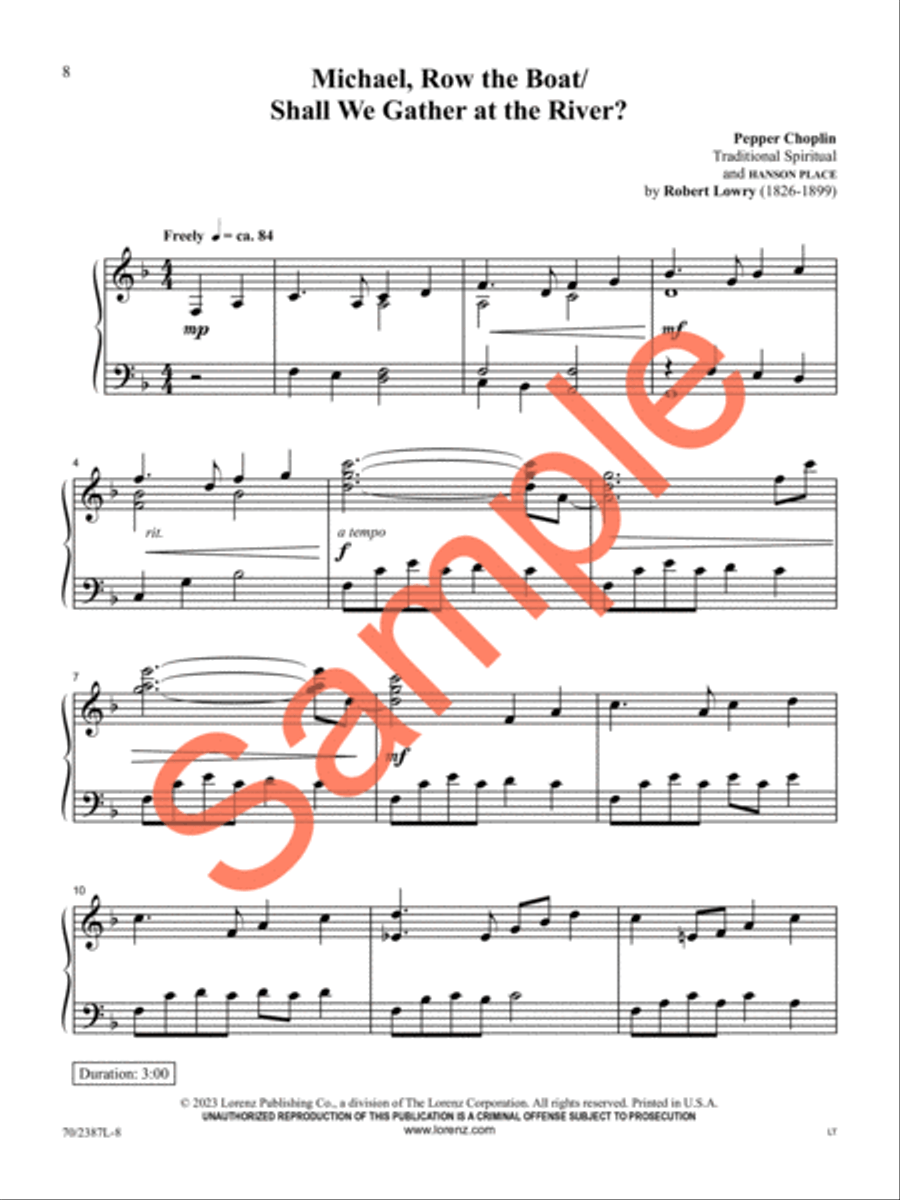 Alleluias for the Piano Alleluias for the Piano Piano Solo scores gallery preview page 8
