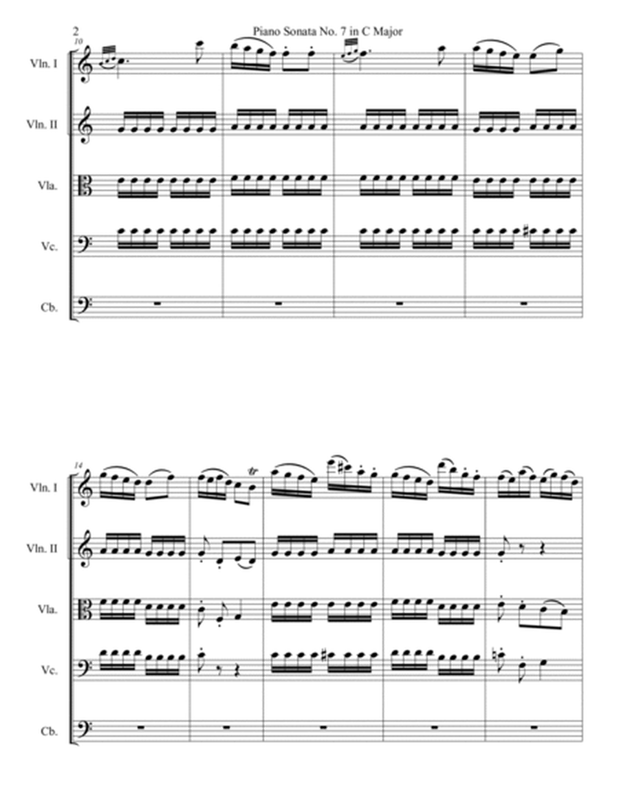Piano Sonata No. 7 in C Major, Movement 3