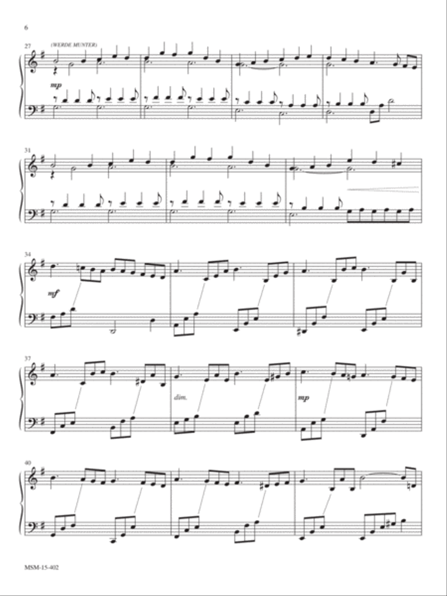 Hymn to Joy Piano Solo scores gallery preview page 6