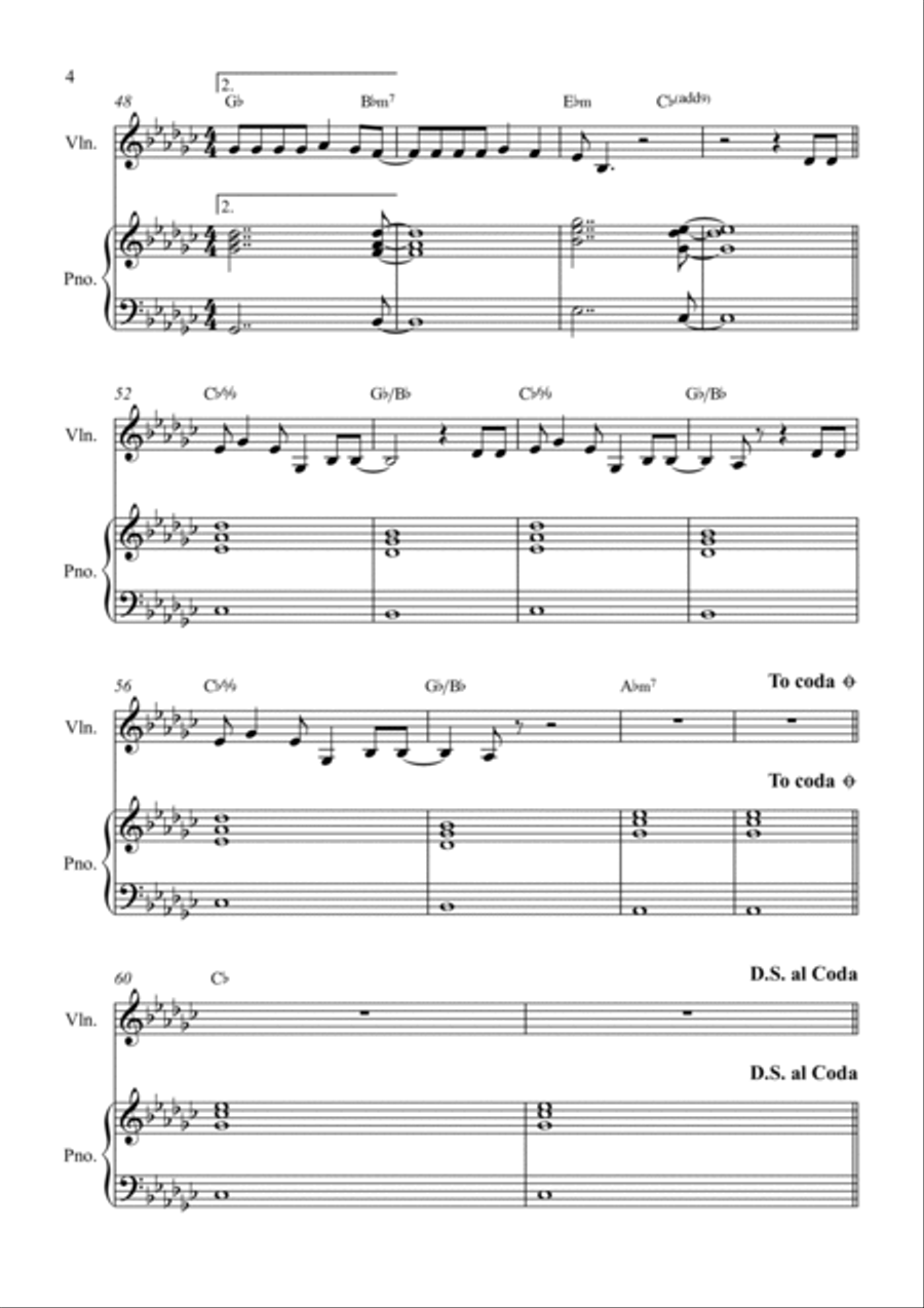 Homesick Homesick Violin Solo scores gallery preview page 4