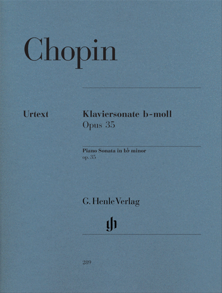 Piano Sonata B Flat minor Op. 35 Piano Solo scores gallery preview page 1
