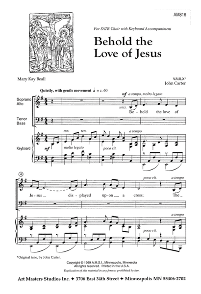 Behold the Love of Jesus