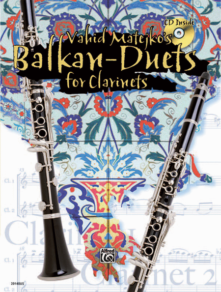 Vahid Matejko's Balkan Duets for Clarinets image number null