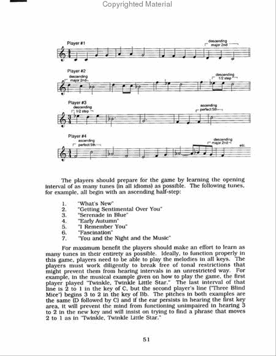 Practicing Jazz: A Creative Approach C Instrument scores gallery preview page 5