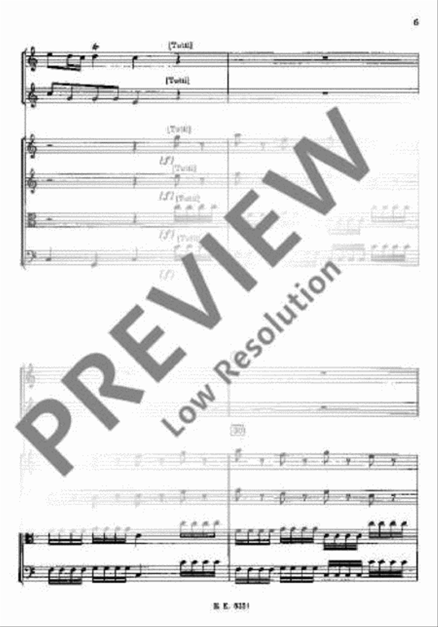 Concerto C major Trumpet Duet scores gallery preview page 10