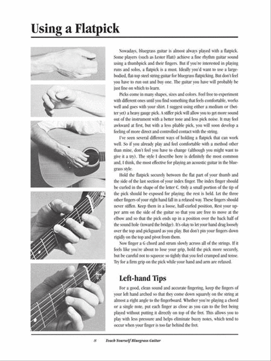Teach Yourself Bluegrass Guitar Acoustic Guitar scores gallery preview page 8