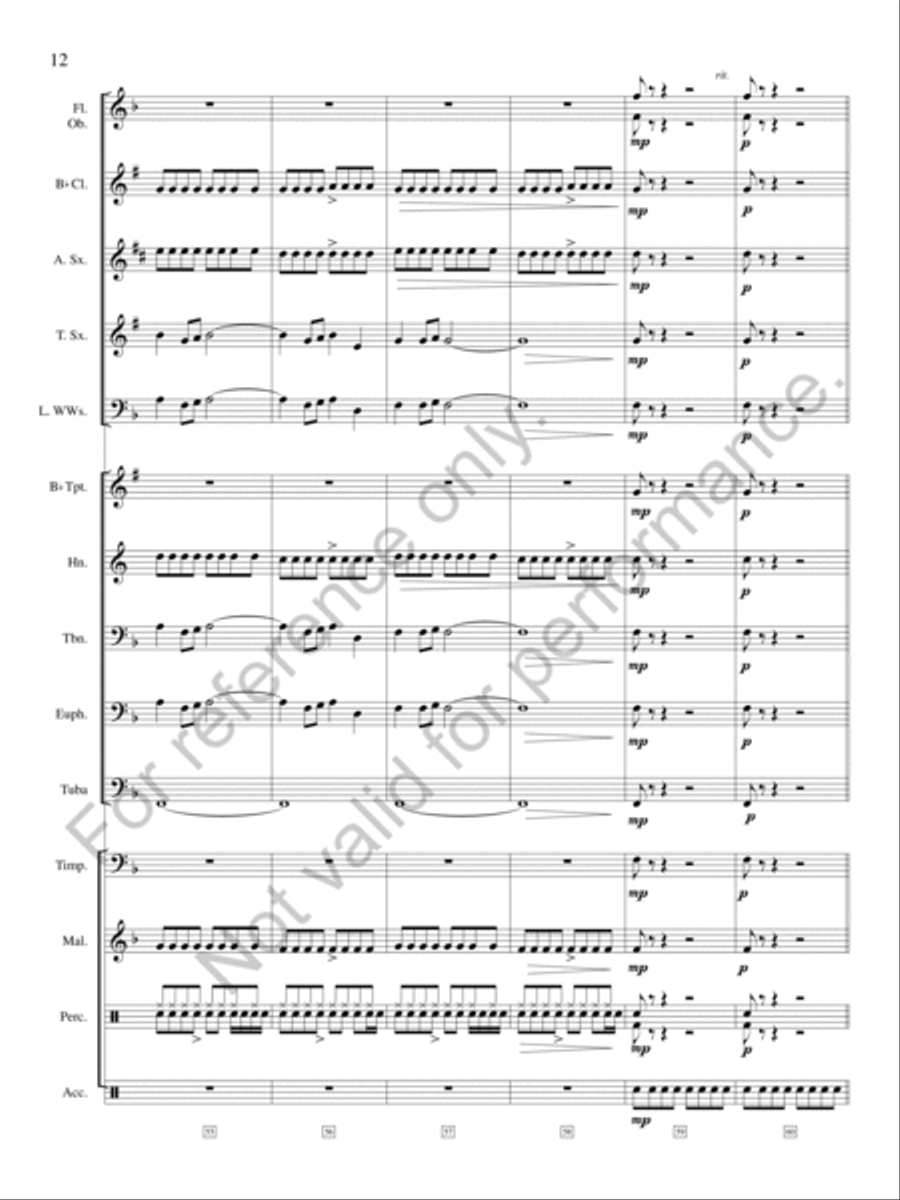 Iditarod Iditarod Concert Band scores gallery preview page 13