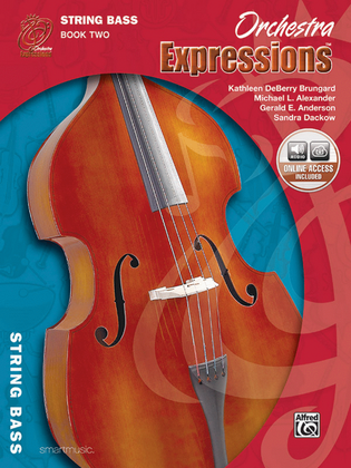 Book cover for Orchestra Expressions: Student Edition, Book Two - String Bass