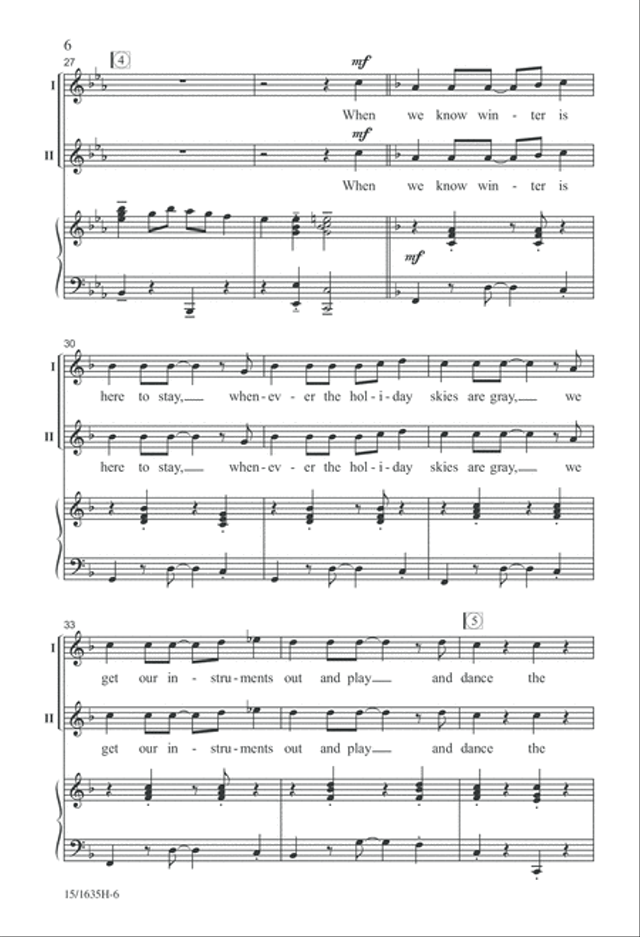 The Noel Cha-Cha The Noel Cha-Cha 2-Part scores gallery preview page 6