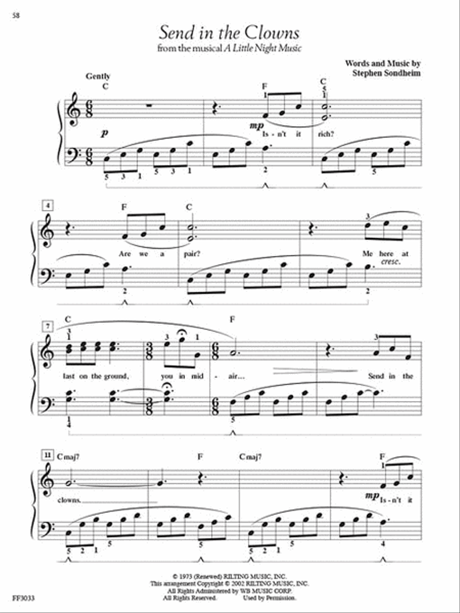 Adult Piano Adventures Popular Book 2 Piano Method scores gallery preview page 6
