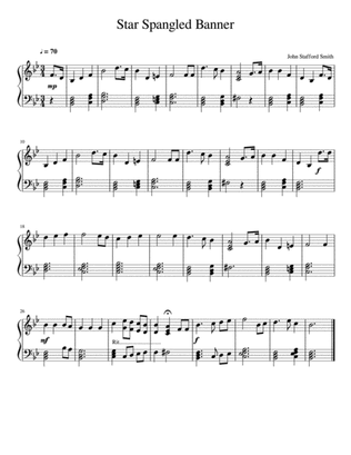 Star Spangled Banner (Solo Piano)