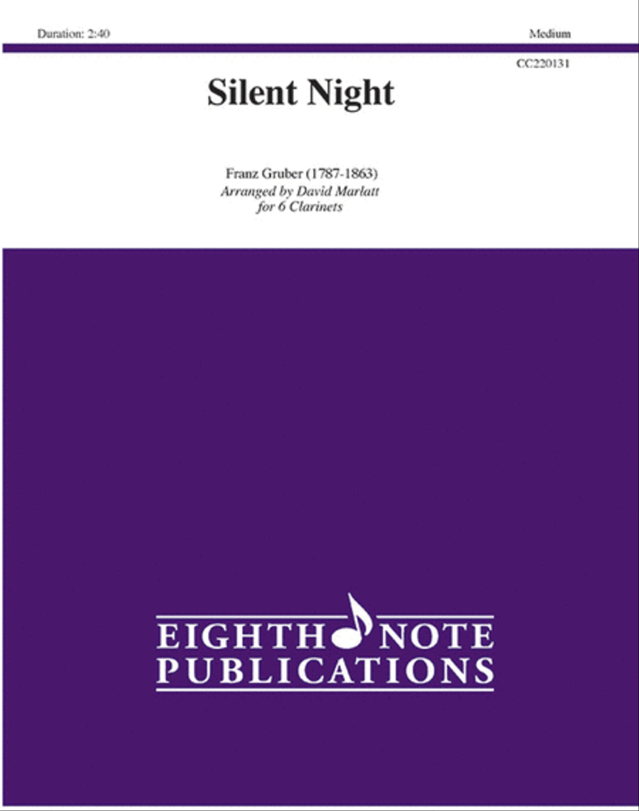Silent Night Small Ensemble scores gallery preview page 1