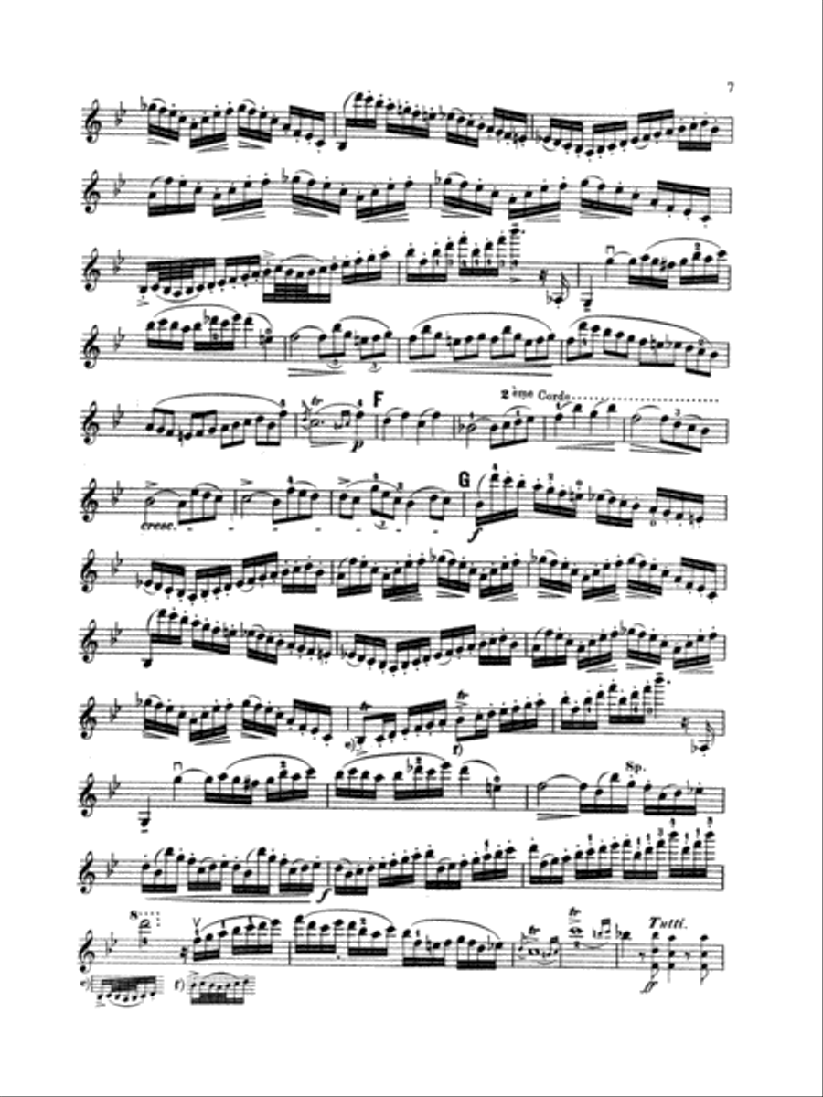 Rode: Concertos Nos. 6 and 7 (Ed. Grünwald) Violin scores gallery preview page 5