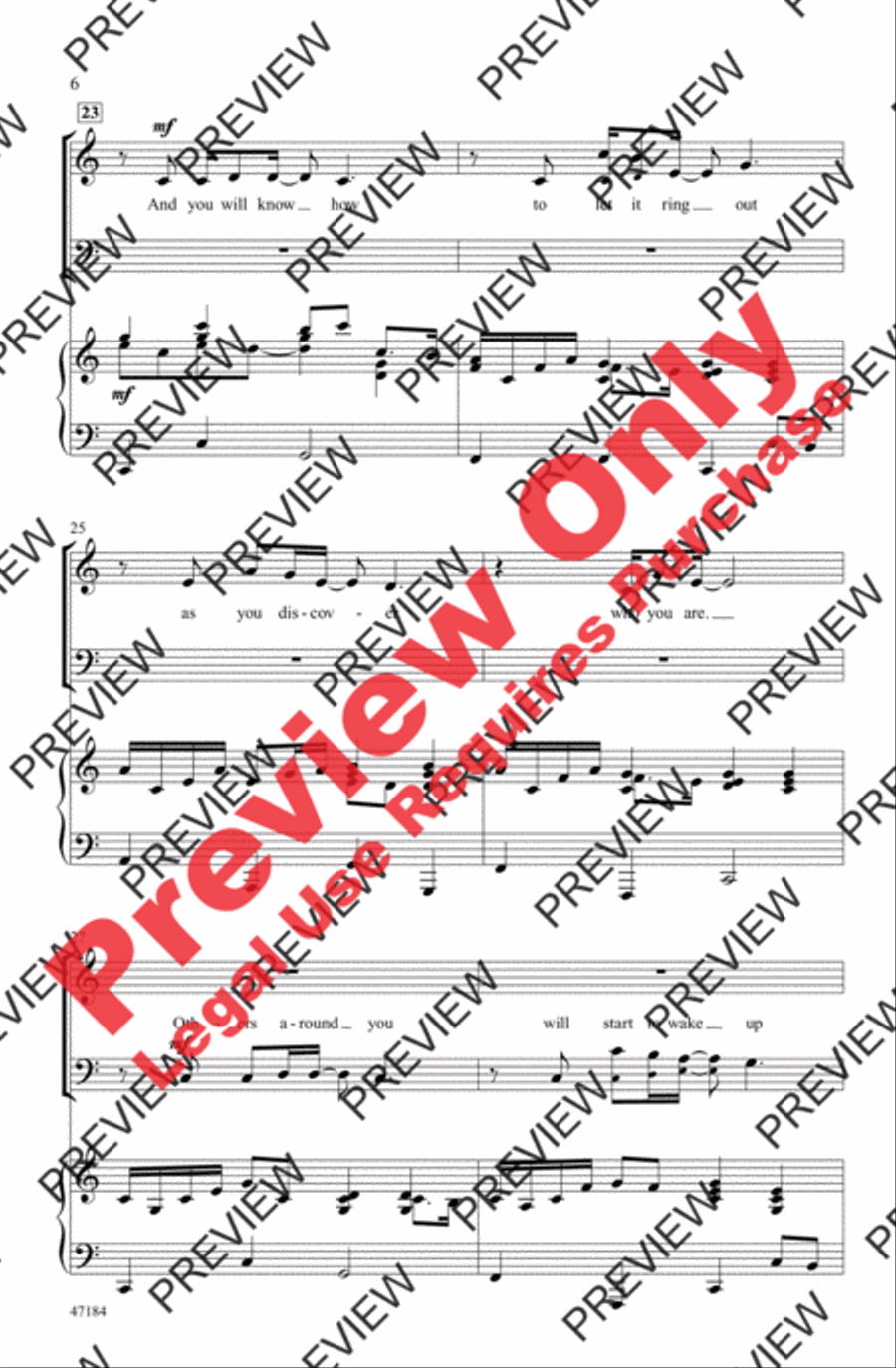 Glorious 3-Part scores gallery preview page 6