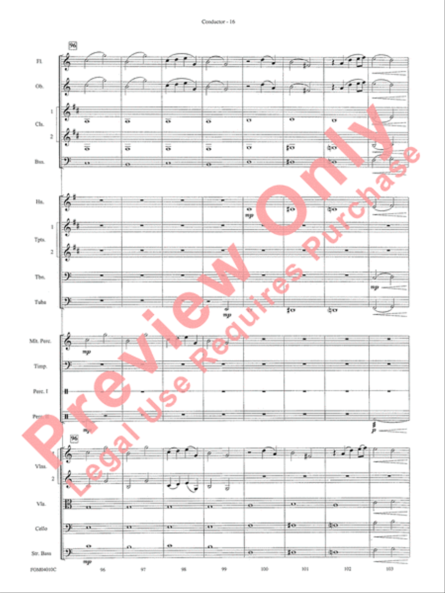 The Polar Express, Selections from Full Orchestra scores gallery preview page 18