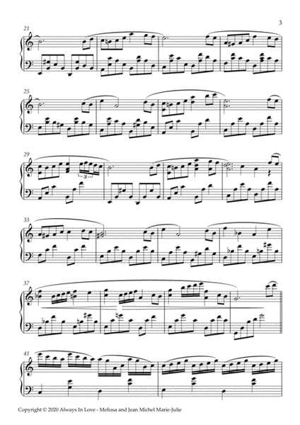 A Story in your Eyes Piano Solo - Digital Sheet Music