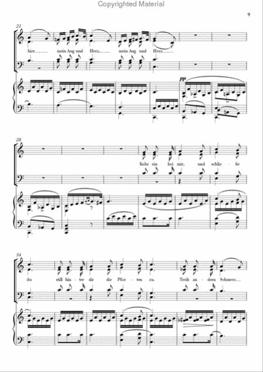 Schubert-Lieder - ClassiChor I , Neun Lieder von Franz Schubert 4-Part scores gallery preview page 6