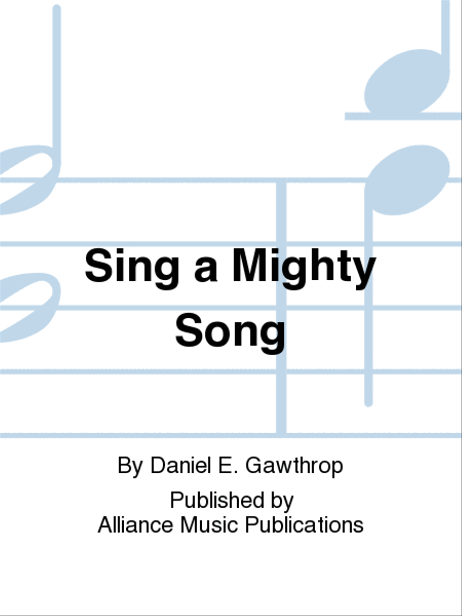 Sing a Mighty Song - Organ part