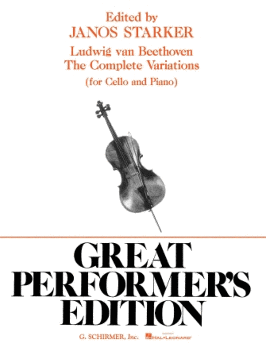 Complete Variations Piano Accompaniment scores gallery preview page 1