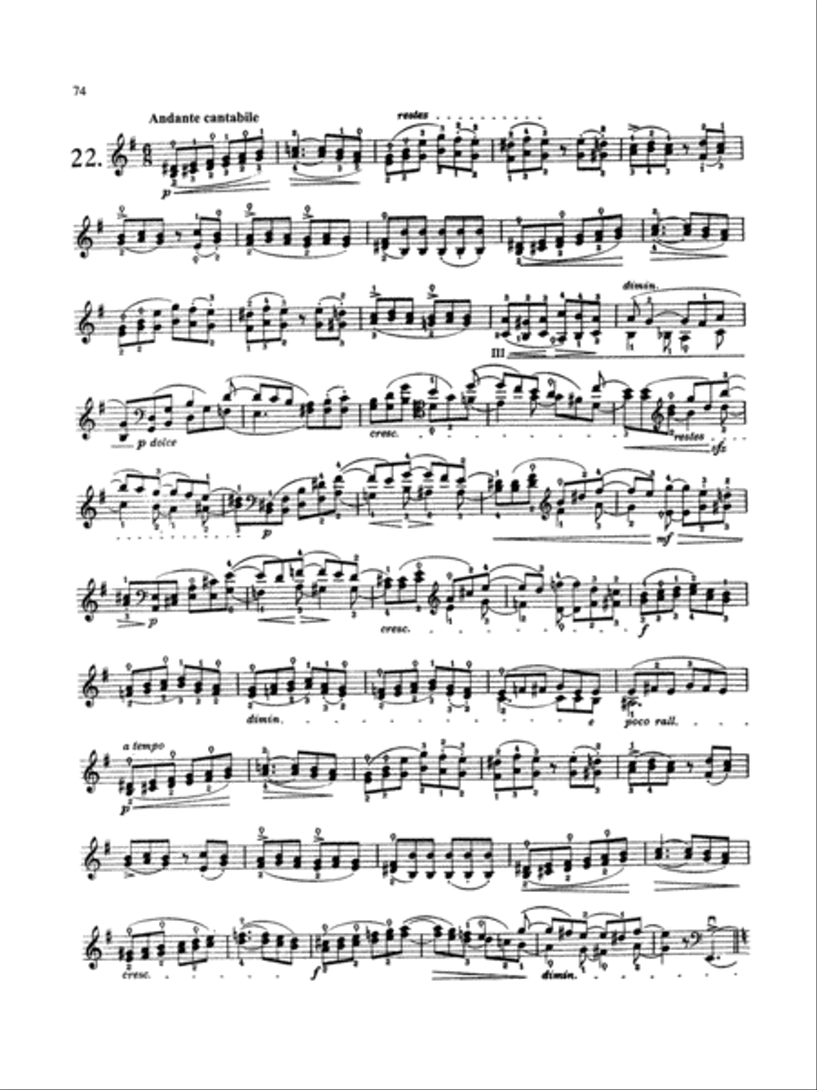 Grützmacher: Etudes, Op. 38 Part scores gallery preview page 1