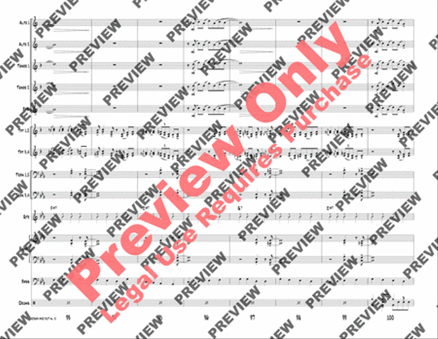 Down and Out Down and Out Jazz Ensemble scores gallery preview page 17