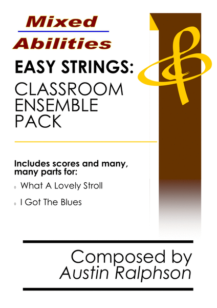 Easy strings (Mixed Abilities) Ensemble Pack - extra value bundle of music for classrooms and school image number null