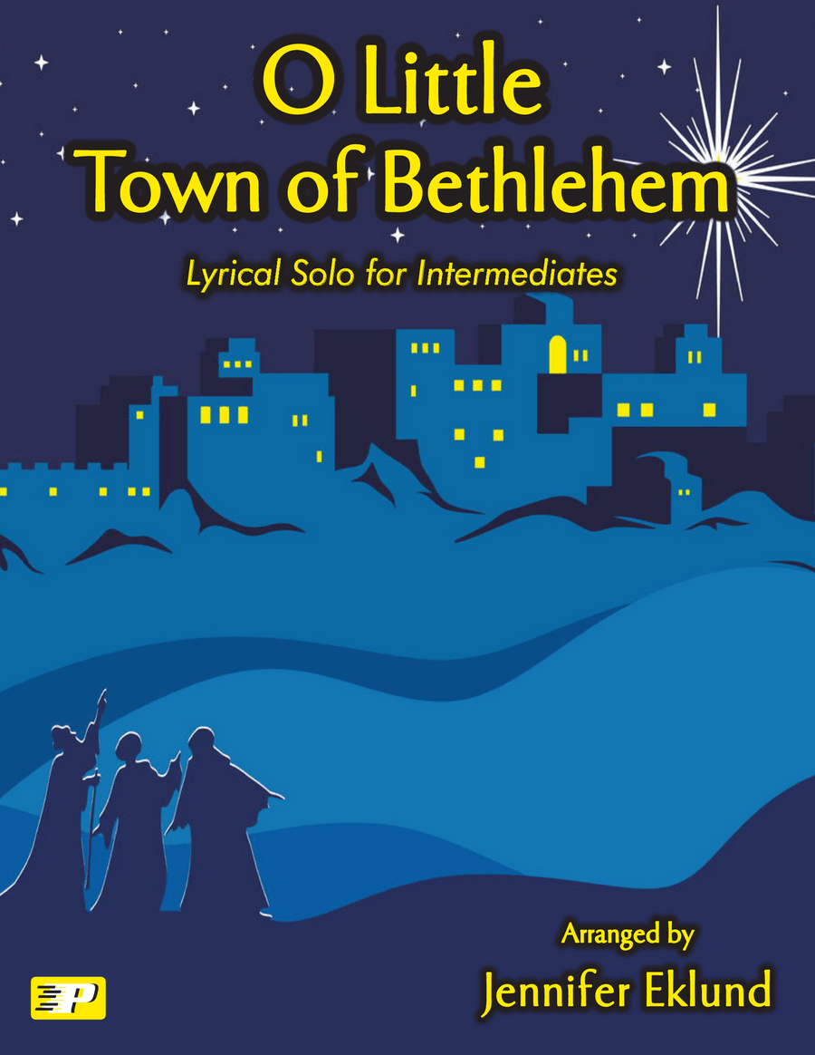 O Little Town of Bethlehem (Intermediate Piano) Piano Solo scores gallery preview page 1