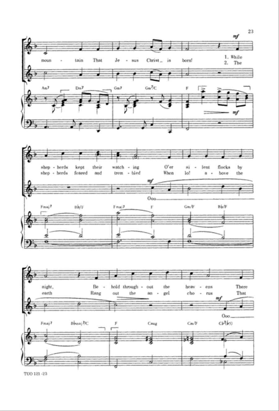 Christmasing 2-Part scores gallery preview page 25