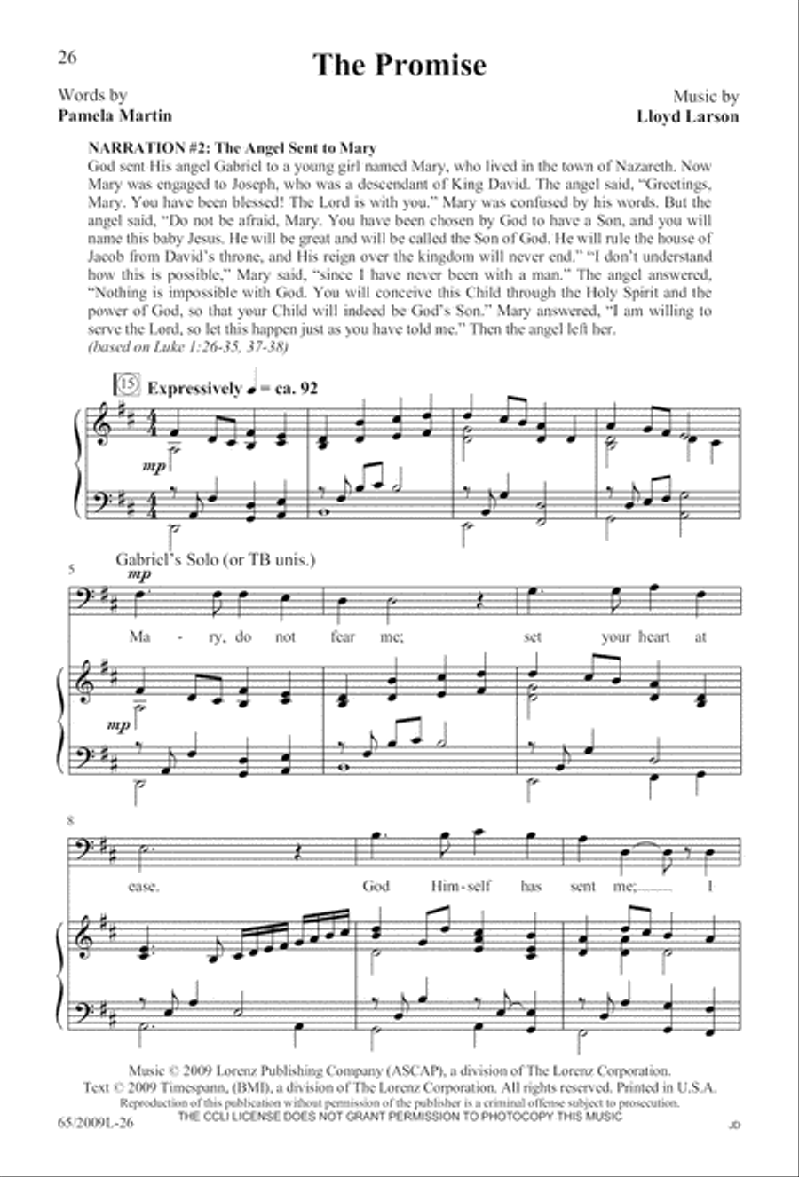 Rise Up! A New Light A-Comin’ 4-Part scores gallery preview page 27