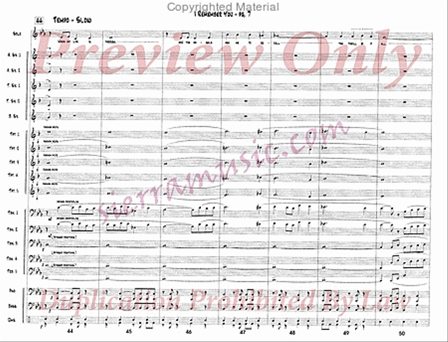 I Remember You I Remember You Jazz Ensemble scores gallery preview page 8