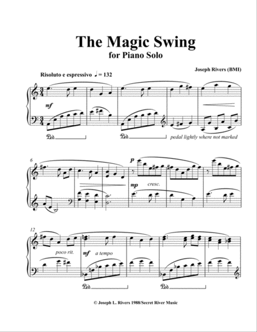 The Magic Swing The Magic Swing Piano Method scores gallery preview page 2